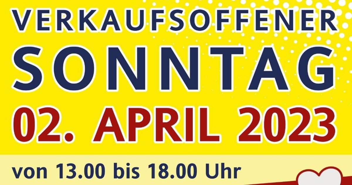 Verkaufsoffener Sonntag Startseite